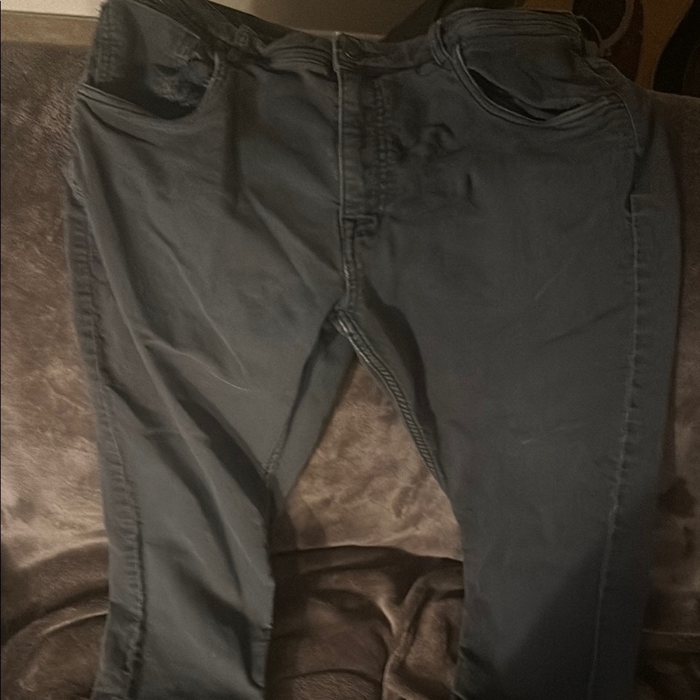 Gray jeans